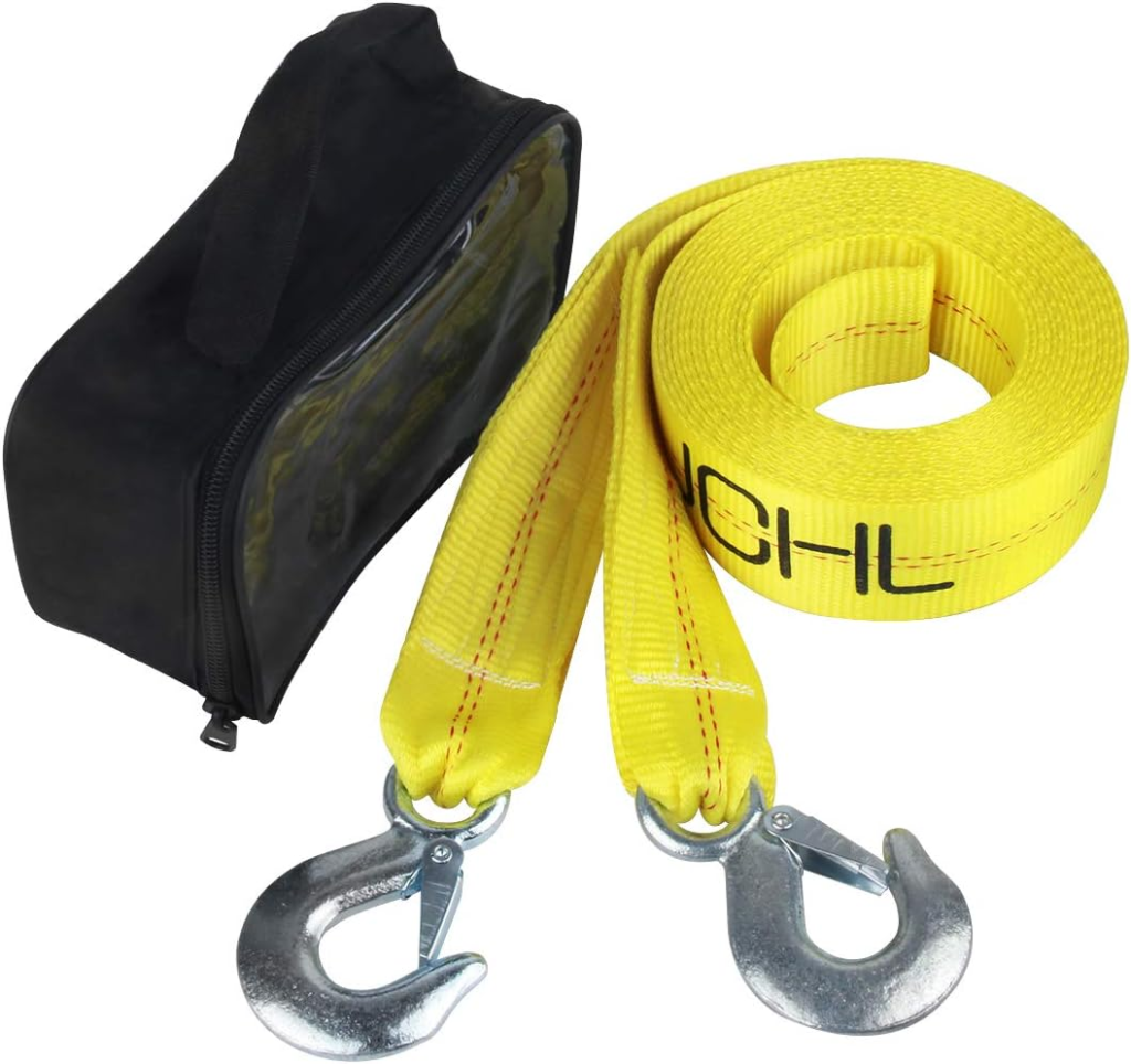JCHL 2×20 Tow Strap with Hooks Review 2026: 20,000 lb Recovery Tested