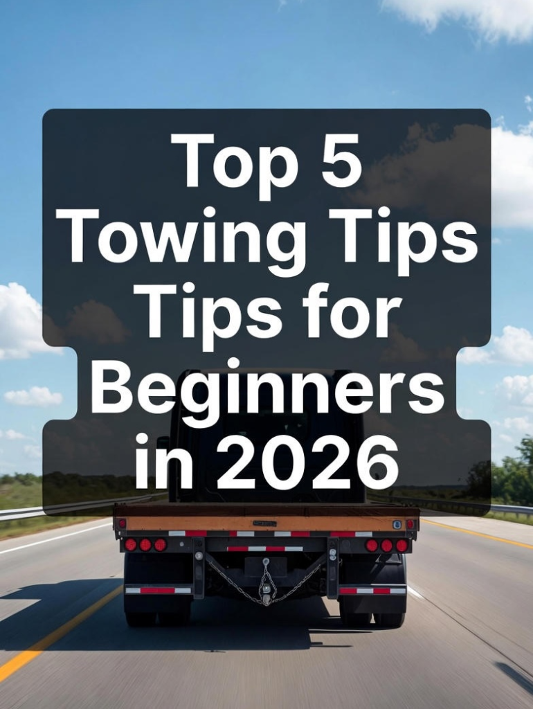 Top 5 Safe Towing Tips for Beginners 2026: Essential Guide for Trailers & Hauling