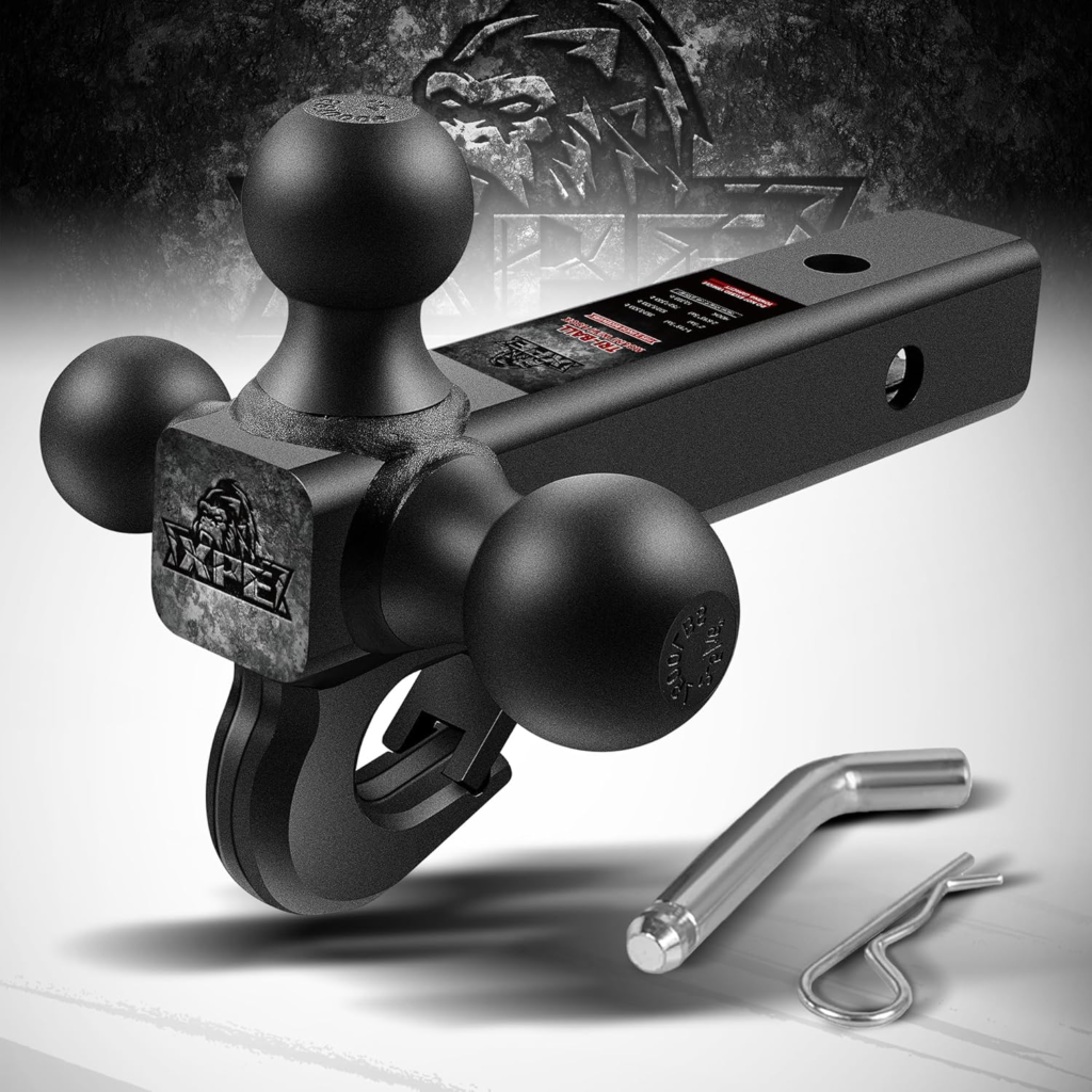 XPE Tri-Ball Trailer Hitch Mount with Hook Review 2026: 10,000 lbs Versatile Towing